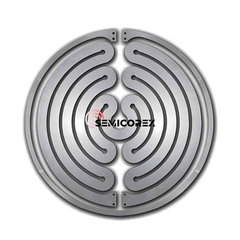 Rabagratifs en graphite enduit conducteur