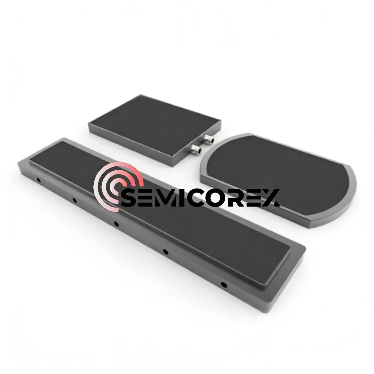 Mandrins à vide en céramique d'alumine noire