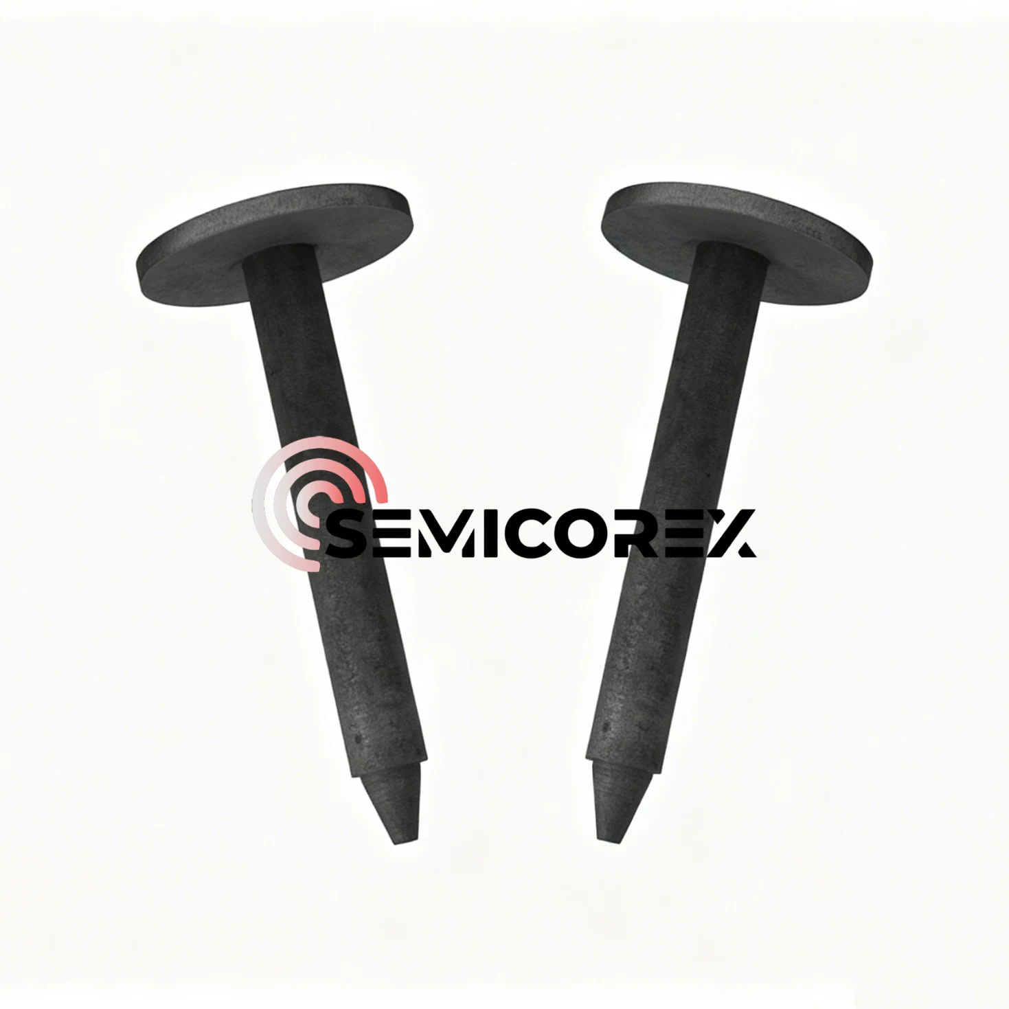Arbres de support de creuset carbone-carbone