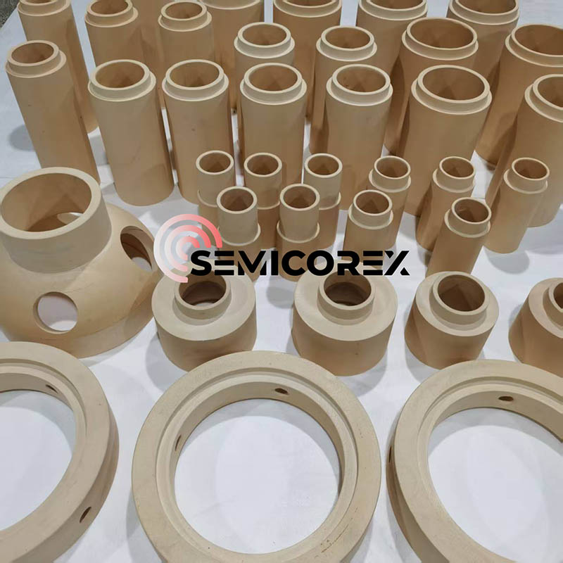 Pièces en zircone fondue