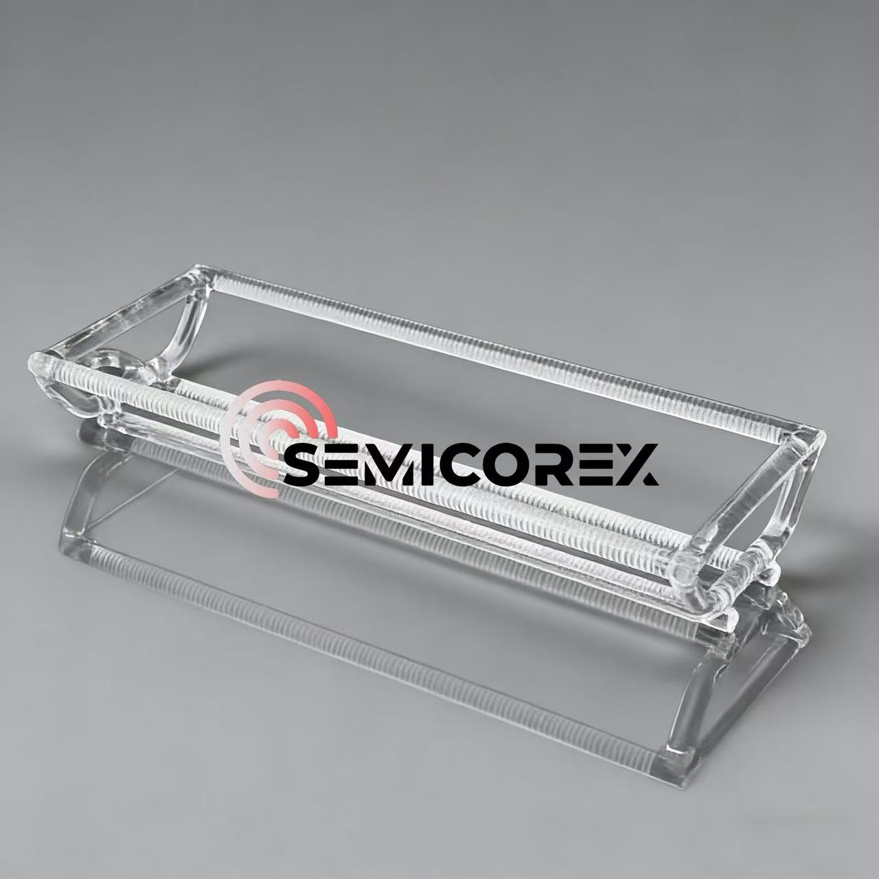 Bateaux horizontaux à plaquettes de quartz