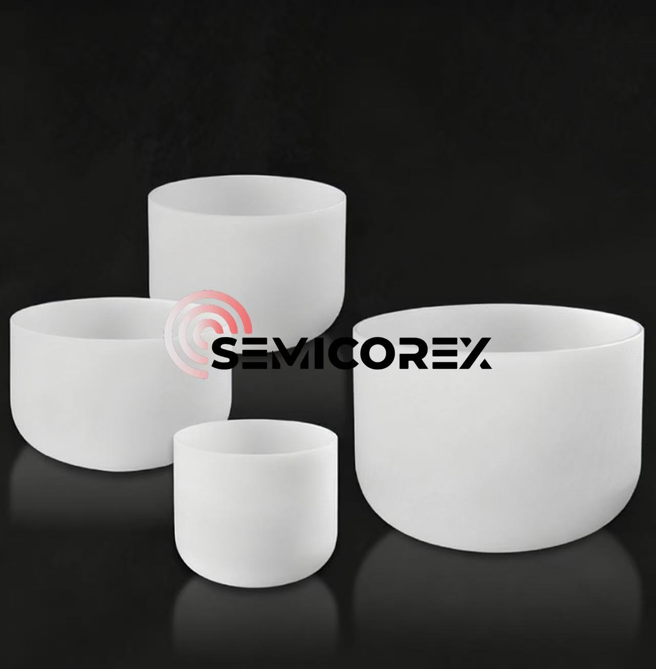 Pot de fusion de quartz