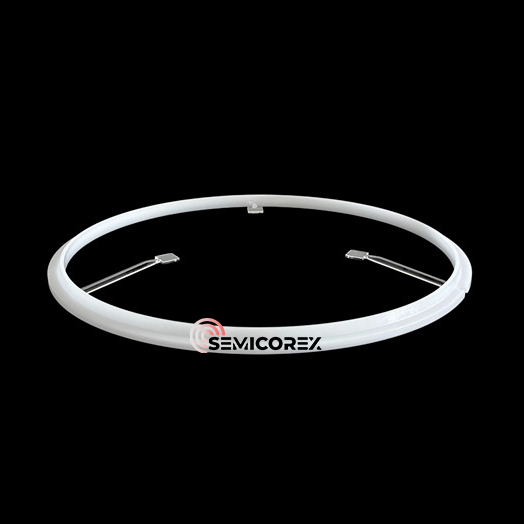 Anneau de support en quartz