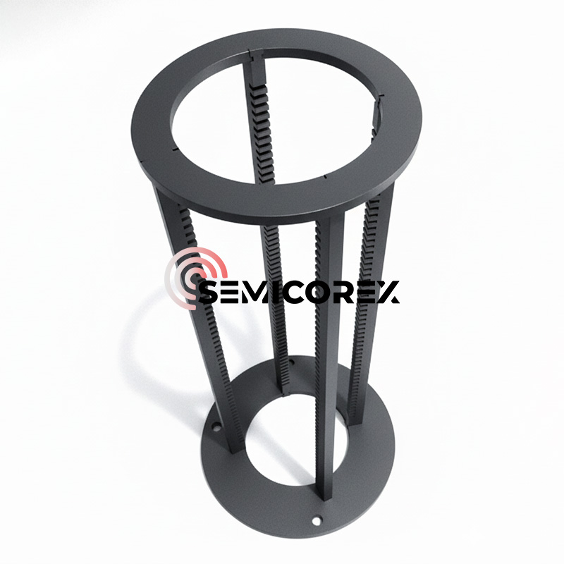 Bateau à plaquettes SiSiC