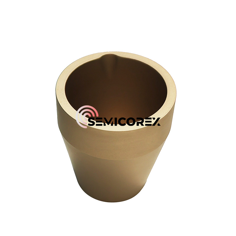 Creusets revêtus de TaC