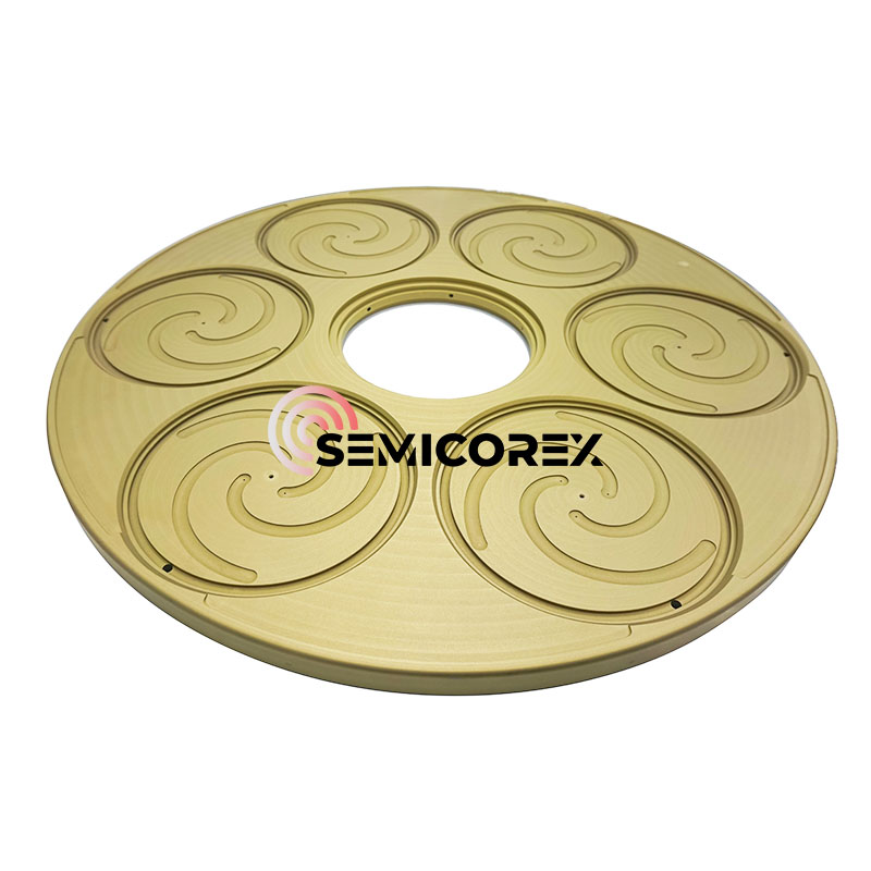 Plaque planétaire avec revêtement TaC